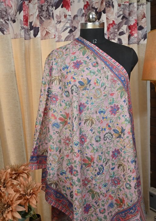 Pure kalamkari shawl