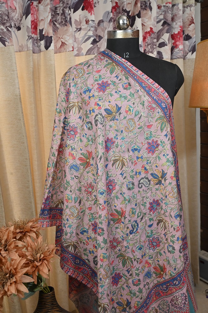 Pure kalamkari shawl