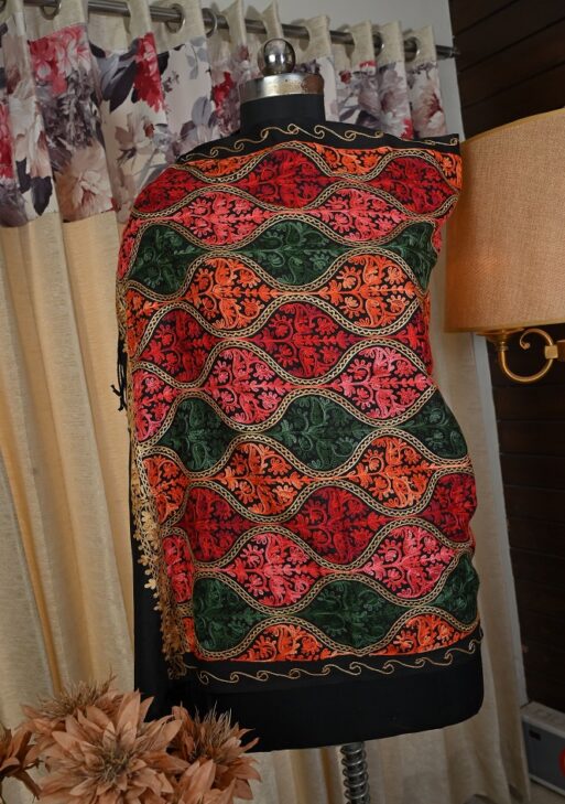 Matka multi colored aari work stall