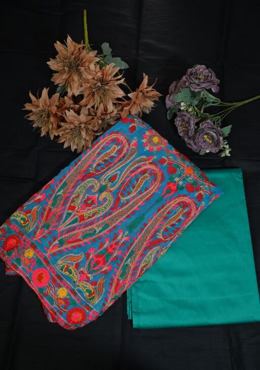 Plane 5 mtrs suit with heavy dupatta